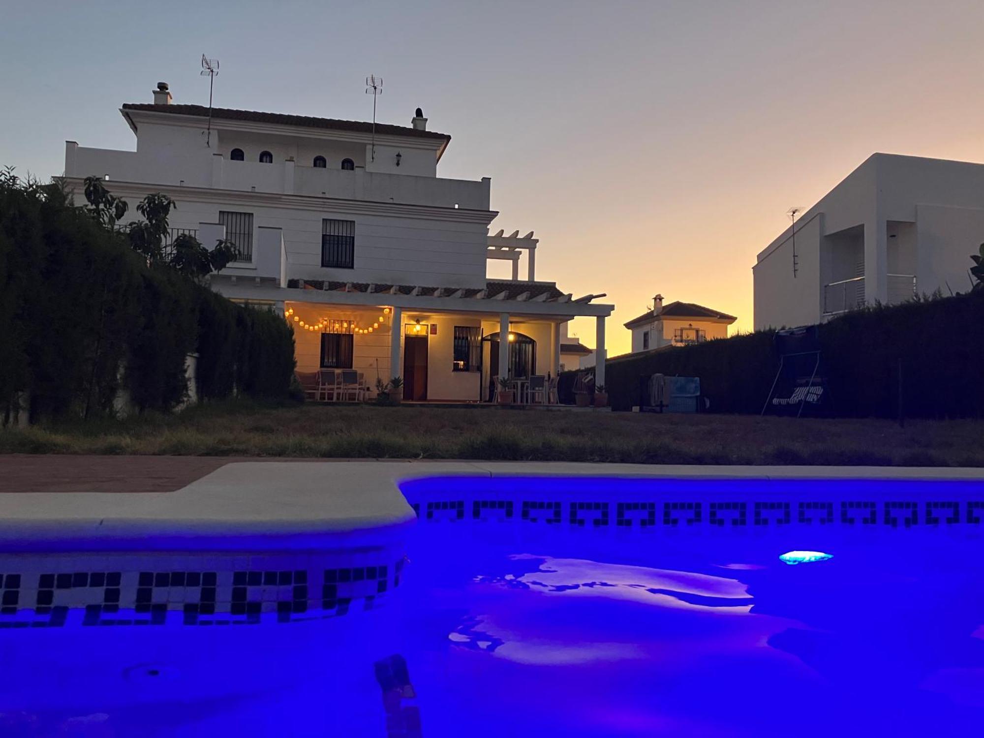 Holiday House With Private Pool, Costa De La Luz El Portil Exteriér fotografie